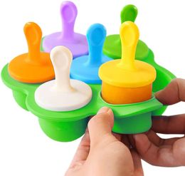 Silicone Popsicle Mould Homemade Food Storage Container Kids Ice Cream Homemade Popsicle Mould Fruit Milk Dessert Accessories