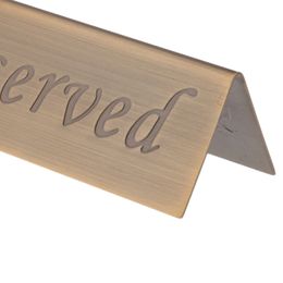 1/2/4-Pack Rustic Reserved Table Tent Sign for Reserving Seats for Wedding Receptions Banquets and Parties - Double-Sided Design