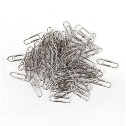 50-150Pcs Metal Paperclips Mini Bookmark Office School Supplies Paper Clips File Assortment Tool Stationary Organiser Clip