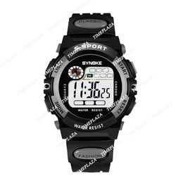 2024 New SYNOKE LED Digital Children Watch Kids Watches Girls Boys Clock Child Sport Wrist Watch Digital-watch for Girl Boy Surprise Gift