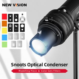 Focalize Conical Snoot Photo Optical Condenser Art Special Effects Shaped Beam Light Cylinder for Elinchrom Mount Studio Flash