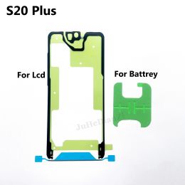 For Samsung Galaxy S20+Plus ultra Full Set Adhesive LCD Screen Tape Back Battery Cover Frame Camera Lens Waterproof Sticker Blus