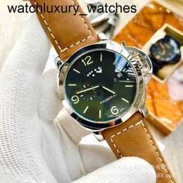 Panerass Watch Luxury Luxury for Mens Mechanical Wristwatch Men's Belt Pane Series Fashion Tough Man Large Dial Designer 3tf6