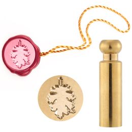 1pcs Plant Animal Vintage DIY Cylindrical Seal Stamp Sealing Retro Wax Stamp for Scrapbooking Diary