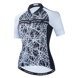 2021 Cycling Jersey Women Bike Road MTB Bicycle Shirt Ropa Ciclismo Maillot Racing Top Mountain Riding Clothing Summer White