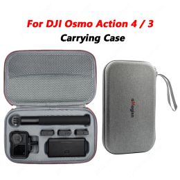 Accessories Carrying Case For DJI Osmo Action 4 Hard Shell Portable Travel Storage Handbag Waterproof For DJI Action 3 Camera Accessories