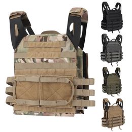 Airsoft Military Tactical Vest Molle Combat Assault Plate Carrier JPC Vest Army Gear CS Outdoor Clothing Hunting Vest