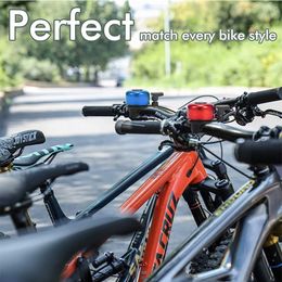 Bicycle Bell Alloy Mountain Road Bike Horn Sound Alarm for Safety Warning Cycling Handlebar Metal Ring Call MTB Bike Accessories