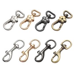 New High Quality Pendant Key Ring Leather Bag Handbag Shoulder Strap Belt Clasp Trigger Buckle Dog Chain Collar Snap DIY