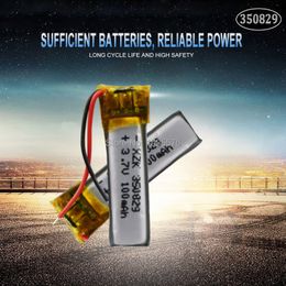 350829 3.7v 60mAh Lithium Polymer Rechargeable Battery For GPS MP4 Camera Power Bank Tablet Electric Toys PAD DVD