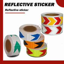 Reflective Styling Stickers Safety Skateboard Warning Strip Electric Scooter Parts Reflective Motorcycle Car Stickers