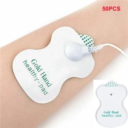 50PCS EMS Electrode Pads Patch For Tens Acupuncture Therapy Machine Body Massager Muscle Stimulator Slimming Pulse Massage Pads