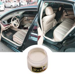 50ML Beige White Leather Care Holes Scratch Cracks Rips Leather Skin Paint Repair for Car Seat Bag Shoes Clothes