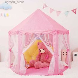 Toy Tents Baby toy Tent Portable Folding Prince Princess Tent Children Castle Play House Kid Gift Outdoor Beach Barraca Infantil Gifts L410