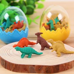 Animal Dinosaur Shape Pencil Eraser For kids Student Prizes Rubber Erasers Promotional Gift Stationery Material Escolar Borracha