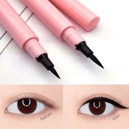 Liquid Eyeliner Pen Long Lasting Quick Dry Natural Black Waterproof Eyeliner Pencil Non-blooming Liquid Smooth Eye Makeup Tools