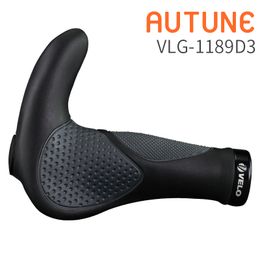 Velo Grips VELO Attune 138mm MTB Mountain Bike Bicycle Handlebar Covers w/ Bar End Ergonomic Lock-On Shock Absorbing Non-slip