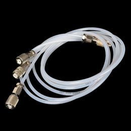 1.2m high pressure refrigerant charging PVC hose Air conditioning pipe metric to inch joint double metric double inch joint