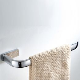 Polished Chrome Brass Square Shape Bathroom Accessories Set Towel Bar Toilet Paper Holder Robe Hook Wall Mounted azh101