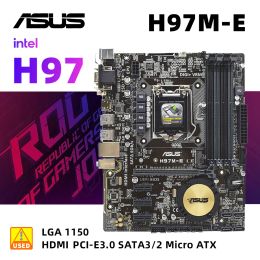 Motherboards ASUS H97ME Comes With I7 4770 CPU Motherboard Set And LGA 1150 Motherboard, Supporting DDR3 32GB 1 M.2 6 SATA PCI Express 3.0