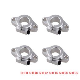 4PCS SK8 SK10 SK12 SK16 SK20 SK25 Linear Bearing Rail Shaft Support for Axis XYZ Desktop CNC Router 3D Printer Parts