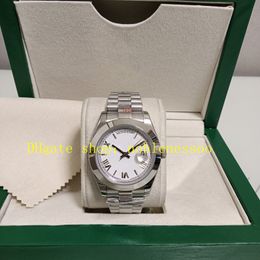 12 Style With Box Automatic Watch Authentic Picture Mens 40mm 228206 White Dial Smooth Bezel 904L Steel Bracelet 228239 Mechanical Watches Wristwatches