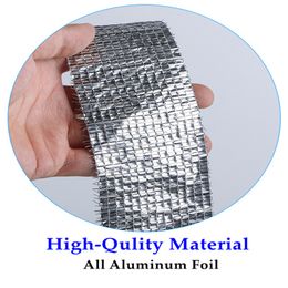 99% Shading Rate Aluminium Foil Shade Sail Net Garden Reflected Anti-UV Sun Shelter Outdoor Car Awning Plants Sunscreen Nets