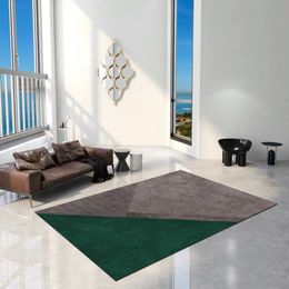 Modern Light Luxury Living Room Large Area Carpet Bedroom Decor Bedside Rugs Office Lounge Rug Household Non-slip Sofa Floor Mat