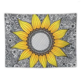 Tapestries Sunflower Pattern Tapestry Room Decorator For Bedroom Anime Decor