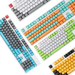 Accessories PBT keycap two color transparent OEM highly personalized customized keycap multi color spot mechanical keyboard universal