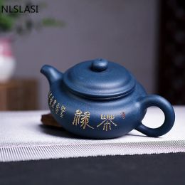 Yixing Tea Pot Purple Clay Teapot Set Ore Beauty Chinese Kettle Handmade Teaware Custom Gift Tea Ceremony Accessories 210ml