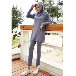 Muslim Swimwear Burkini Islam Swimsuit Bikini Beachwear Modest Swimwear Plus Size Bathing Suit 3PCS Women Full Cover Sports Wear