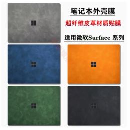 Decals Special 3PCS PU Leather Skin Sticker Cover Case Film For Microsoft Surface Laptop 4 3 2 Studio 2022