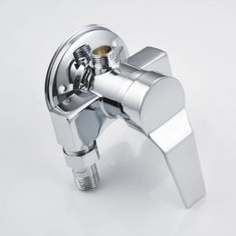 Bath Shower Faucet Exposed Shower Valve Chromed Brass Mixer Valve Wall Mounted 2-Outlets 6662