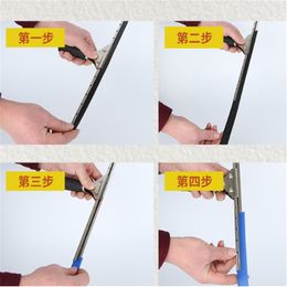 106 Cm Rubber Wiper Glass Tools Glass Scraper Water Rubber Article Long Squeegee Household Cleaning Tools White Black Blue