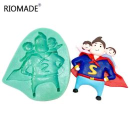 Father's Day Silicone Mold DIY Baking Mousse Biscuits Parent Birthday Insert The Cards Mould Fondant Cake Decorating Tools