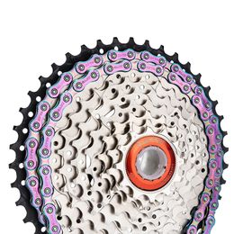 ZTTO 11 Speed Bicycle Chain Colourful 116 Links 11s 22 s MTB 11speed Mountain Road Bike Chains With Missing Link Connector