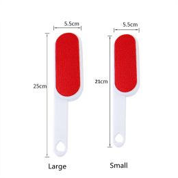 1PC Double Sided Clothes Coat Lint Remover Brushes Anti-Static Reusable Pets Hair Sofa Dust Cleaners Home Cleaning Tools