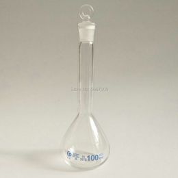 5ml to 1000ml Lab Clear Glass Volumetric Flask the Long Neck Quantitative Bottle for school experiment