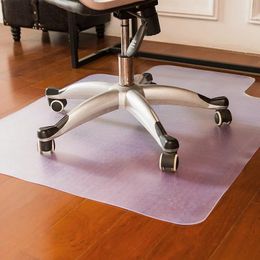 Carpets Nail Nailless PVC Transparent Floor Mat Computer Office Chair Cushion Carpet Anti Slip Protection