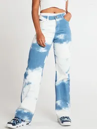 Women's Jeans Denim Trousers Long Washed Design All Season Worn White Women Pencil Pants Small Size XS-XXL