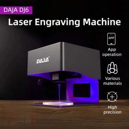 DJ6 Mini DIY Laser Engraving And Cutting Machine Laser Engraver 3W Laser Printer For Wood Leather Glass