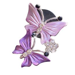 Car Vent Clips Butterfly Car Air Fresheners Vent Clips Air Outlet Freshener Perfume Clip Car Air Vent Clip Charm Bling Car