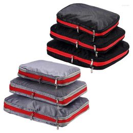 Storage Bags Compression Travel Double Zipper Towel Clothes Compressible Pouch Home Cabinet Luggage Organiser