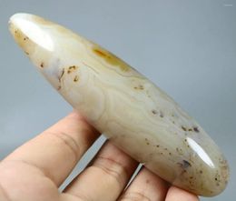 Decorative Figurines Polished Natural Agate Crystal Massage Wand To Healing