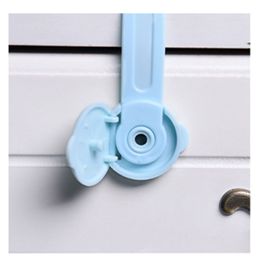5Pcs Baby Safety Drawer Lock Anti-Pinching Door Cabinet Locks Safety Plastic Buckle For Kids Children Security Finger Protection