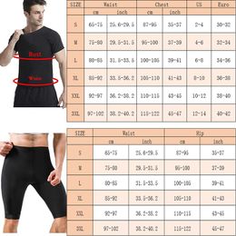 Aiithuug Sauna Suits for Men Body Shaper Workout Training Short Sleeve Shirt Waist Trainer 5 Times Strong Sweat Suit Workout