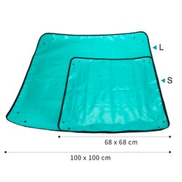 68CM/100CM Planting Mat PE Gardening Mat Green Gardening Pad Plant Balcony Super Light Reusable Waterproof Flower Mat Garden Mat