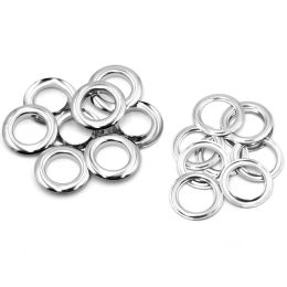 10sets 20mm Silver Gold Black Brass Material Big Size Silver Grommet Eyelet With Washer Fit Leather DIY Craft Shoes Belt Cap