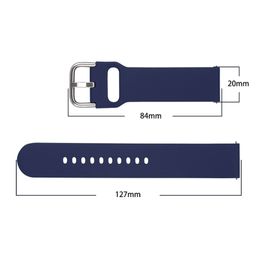 New Strap For Samsung Galaxy Watch Active 2 40 44mm 3 Gear sport wrist bracelet Replacement watchband 20mm Watch strap band
